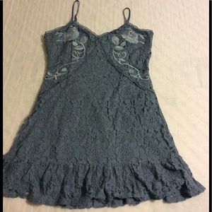 Sexy Aqua Lace Dress